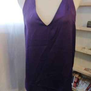 Island bend silk tank